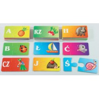 Abecadło - puzzle litery i głoski