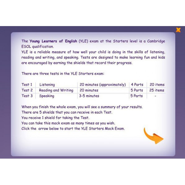 Kurs multimedialny do kursu Young Learners English Starters - licencja na 1 stanowisko
