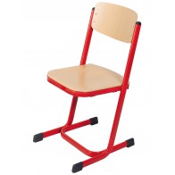 Krzesło MST 35 czerwone