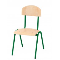 Krzesło wys.38 zielone