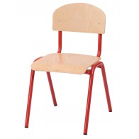 Krzesło wys.26 czerwone