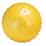 Piłka sensoryczna 28 cm - żółta