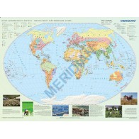 Mapa gospodarcza świata - rolnictwo i użytkowanie gleby