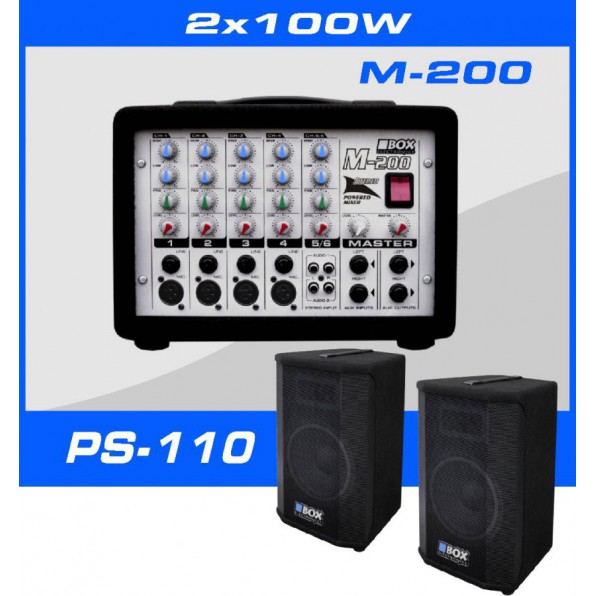 Zestaw nagłośnieniowy Box Electronics SET-200
