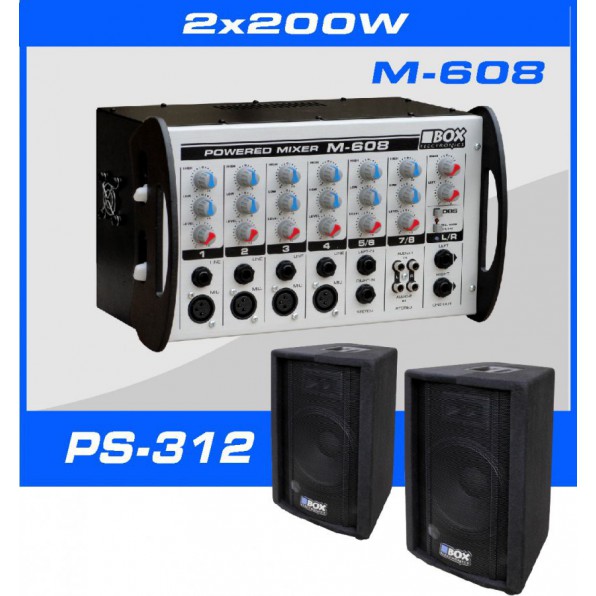 Zestaw nagłośnieniowy Box Electronics SET-400