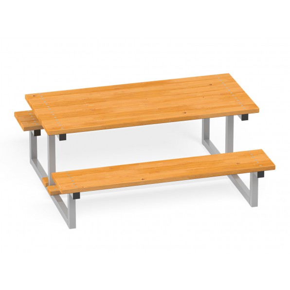 Stół z 2 ławkami 