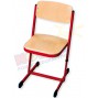 Krzesło reg.C czerwone 31-38