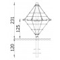 Diament obrotowy (4313Z)