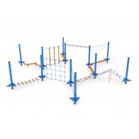 Zestaw Mini park linowy 2 Metal (Metal Plus)