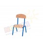 Krzesło NOVUM wys. 21 cm. jasnoniebieskie z filcową zaślepką