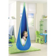JOKI - wiszące gniazdko dla dzieci - niebiesko/zielone