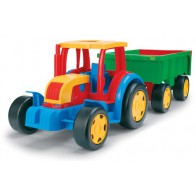 Gigant - Traktor z przyczepą