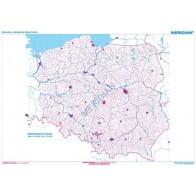 Mapa konturowa Polski