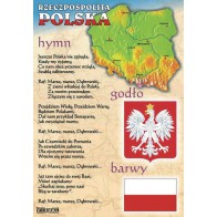 Plansza - Polskie godło, barwy, hymn